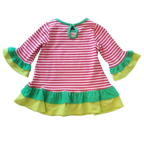 Magical Season Girl's 2T Sequined Christmas Tree Dress - Picture 2 of 10